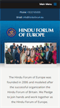 Mobile Screenshot of hinduforum.eu